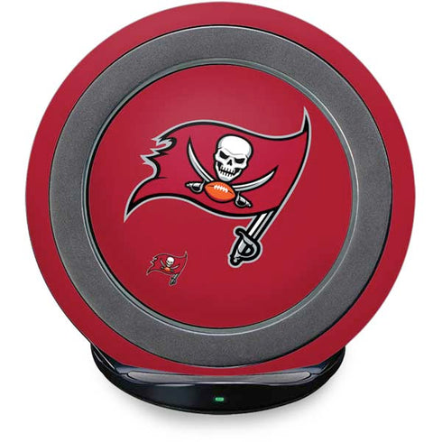 NFL Tampa Bay Buccaneers Large Logo Fast Charge Wireless Charging Stand Skin